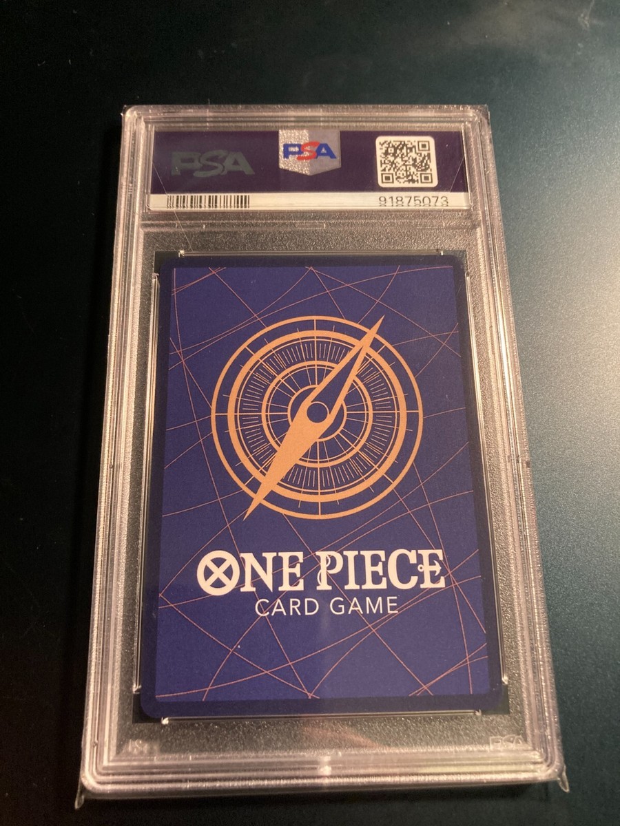 2024 One Piece Japanese SABO OP07 118 SEC PSA 10 Gem Mint