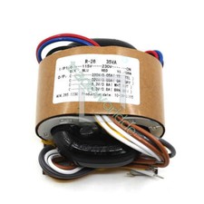 1PC R-CORE 35W TRANSFORMER For Preamp 115V 230V OUTPUT: 220V+220V 6.3V+6.3V