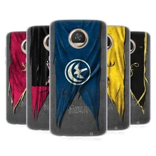 OFFICIAL HBO GAME OF THRONES SIGIL FLAGS SOFT GEL CASE FOR MOTOROLA PHONES