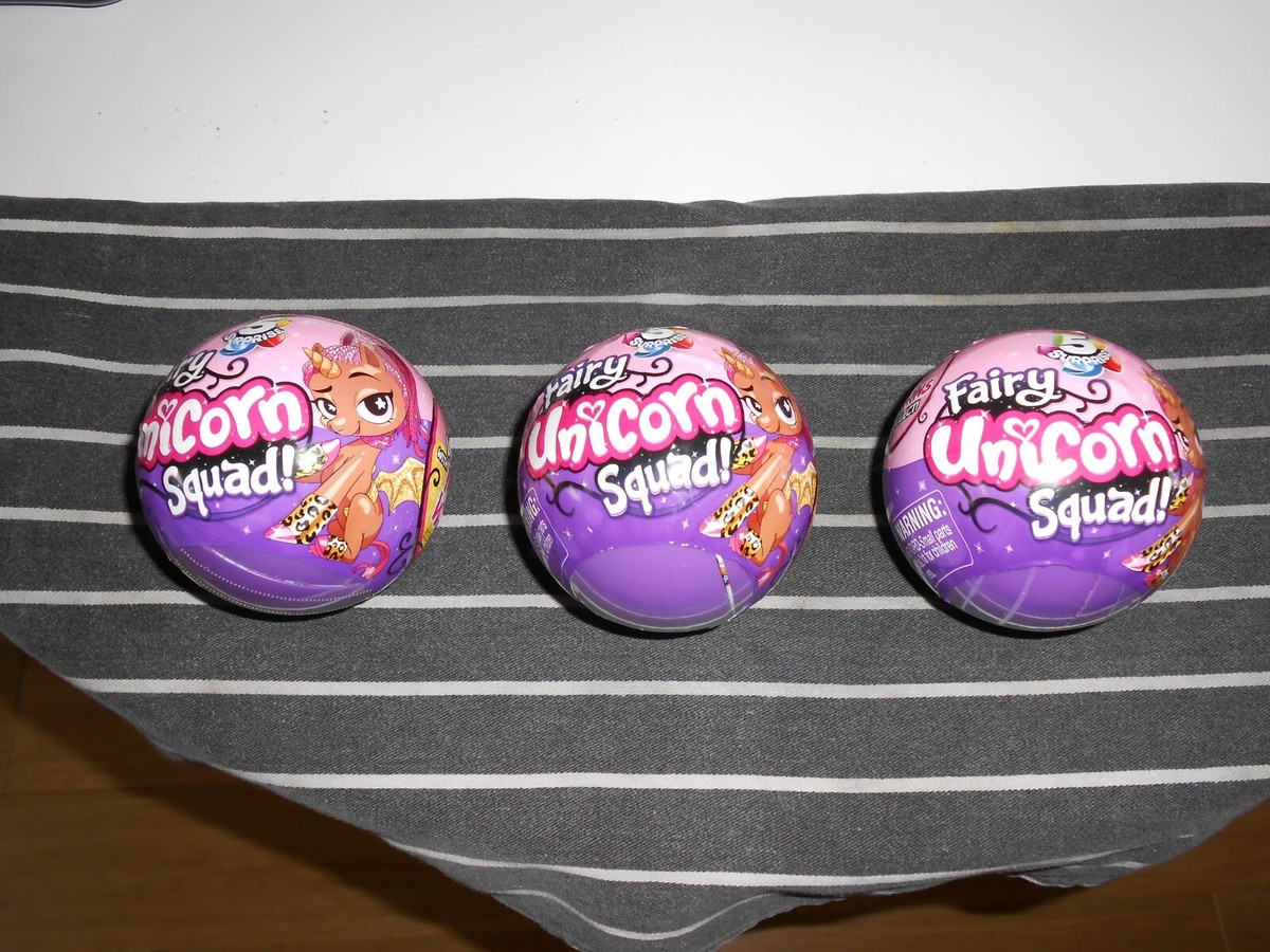 ZURU Surprise Fairy Unicorn Squad With Magic Wings X New Fairy