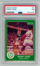 1983-84 Star #27 Danny Ainge PSA 7 Rookie SP Short Print