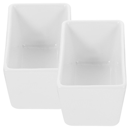 2Pcs Sugar Packet Dispenser Ceramic Seasoning Jar Sugar Packet Holder