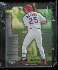 2000 UPPER DECK LEGENDS MILLENNIUM TEAM INSERT SET UD1-UD10 (9)