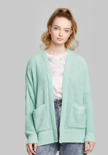 Women's Long Sleeve Open Oversized 