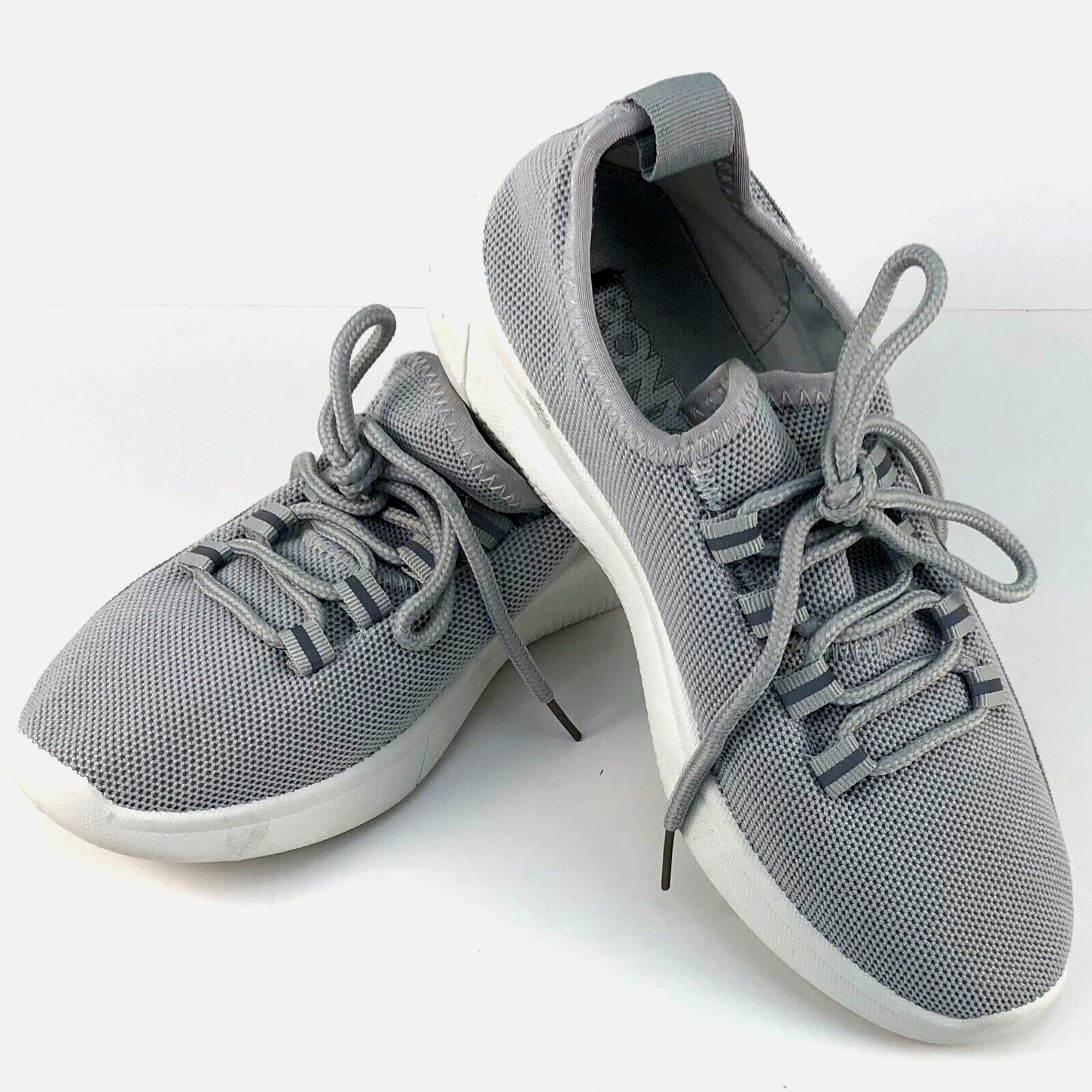 Pony Shoes Sneakers Donna Taglia 7 Bianco Grigio Tomaia e Logo PP2 Base Trail
