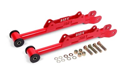 BMR LCA355R for 2010-2015 Chevrolet Camaro Rear DOM Lower Control Arms - Red