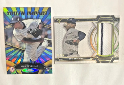 2021 Topps Triple Threads Single Jumbo Relics /48 Luis Severino #SJR-LSE