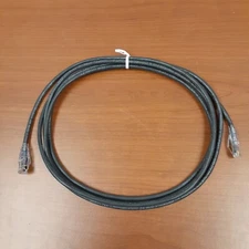 RJ45/45 Cat 6 Ethernet Cable...10FT...Lanmark...Black...Lot of 3...NEW!