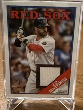 2023 Topps Series 1 - 1988 Topps Baseball Relics #88R-JM J.D. Martinez (MEM)