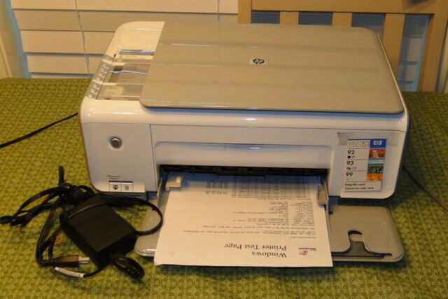 Printing a Test Page - HP Photosmart C3180 All-in-One Printer