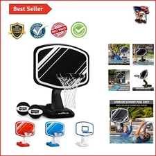 Durable Splash Hoop Swimming Pool Basketball Game - Complete Set & Easy Setup
