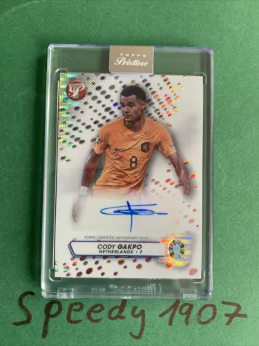 Topps Pristine Road To UEFA Euro 2024 Car Gold Gakpo Pulsar 69/99 #PA-CG