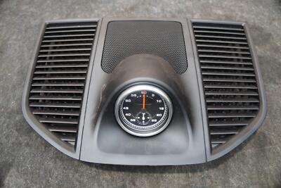 Center Dash Clock Stopwatch Vent Trim Panel 95864150107 OEM Porsche Macan 2021