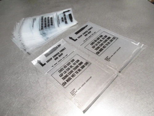 Vietnam War M1967 Short Magazine Plastic CHIEU HOI Propaganda Bags 15PK.