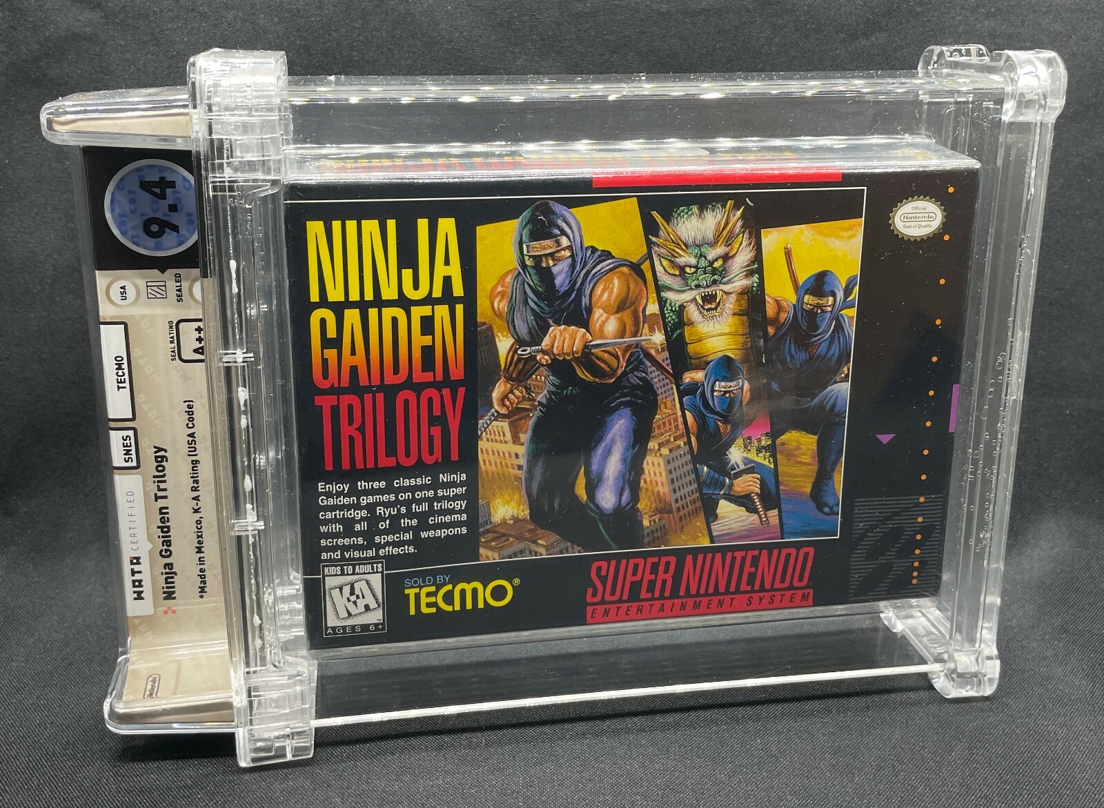 Ninja Gaiden Trilogy (Super Nintendo Entertainment System, 1995) for sale  online | eBay
