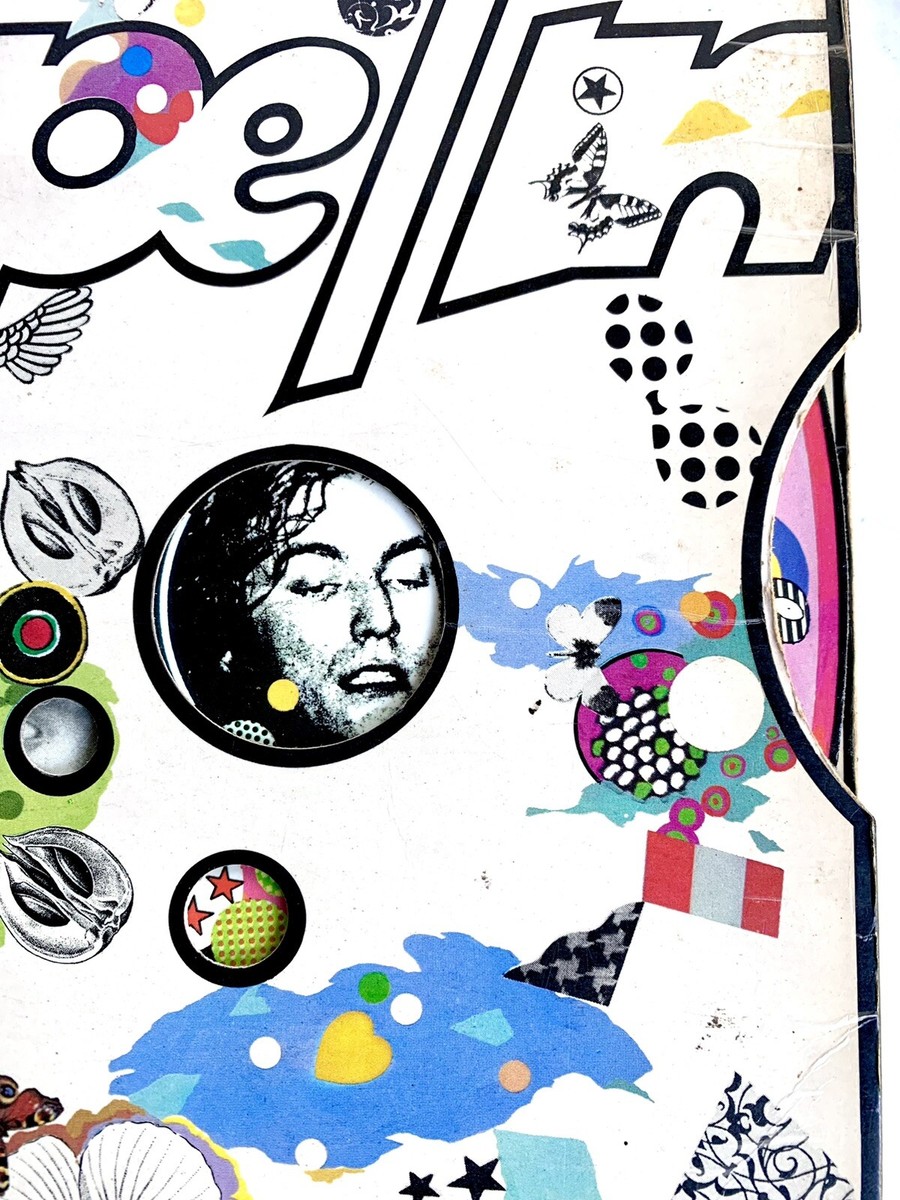 LED ZEPPELIN III VINYL OG 1970 ATLANTIC PETER GRANT w/WORKING