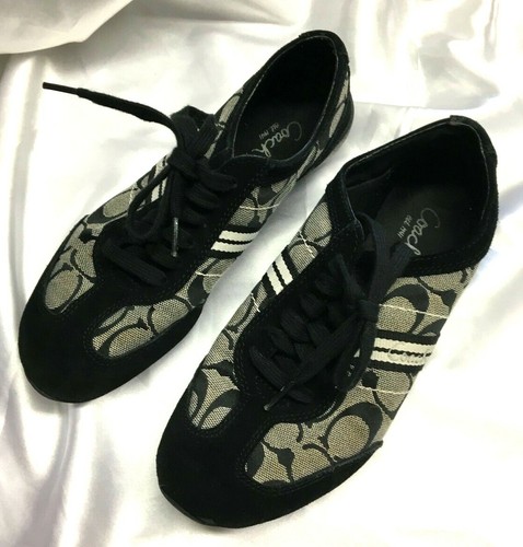 coach sneakers women's black