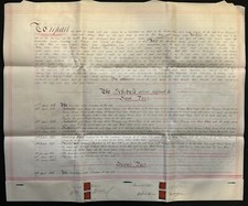 1901 Indentured Deed; Brighton Road & Albany Street, Alvaston & Boulton, Derby￼