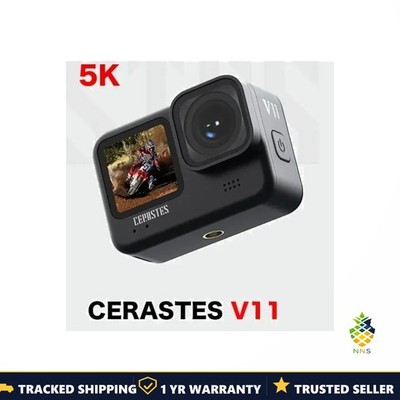 cerastes Action Kamera 5K 4K WiFi Elektronischer Stabilisator Sportkamera v11 v9