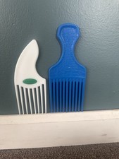 Vintage Goody Hair Pick Pic Lift Comb Tease Retro 80s 90s Tips Lot 2