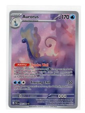 Pokémon TCG Aurorus 092/088 Me03: Perfect Order Holo Full Art Card NM