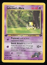 SABRINA'S ABRA 2000 Pokemon Gym Challenge 1st Edition #94 - NM on eBay