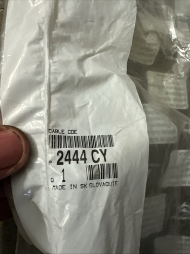 PEUGEOT 207/207CC/207SW Gear Shifting Mechanism Cables 2444CY New Genuine - Picture 7 of 7