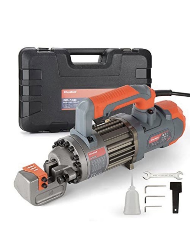 Hydraulic Rebar Cutter 5/8 Inch Electric, Portable, Cutting up  to 16mm rebars