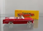 VINTAGE DINKY TOYS MECCANO # 24 A CHRYSLER NEW YORKER RED / PINK INTERIOR MIB