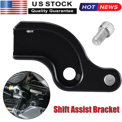 Motorcycle Gear Shift Neutral Assist Bracket For Harley M8 Softail Touring Black