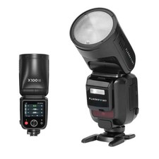 Flashpoint X100 TTL R2 On-Camera Li-Ion Round Head Flash for Nikon