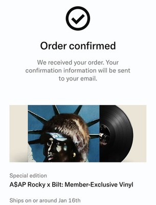 ASAP ROCKY x 2LP Vinyl Don't Be Dumb [CONFIRMED PRESALE!]