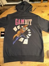 X-Men Marvel '97 Gambit Cards Zip Hoodie BoxLunch Her Universe SMALL NWT