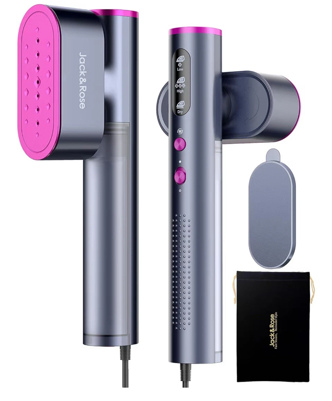 Jack ＆ Rose Travel Steamer for Clothes,100-220V Portable Iron,15S Heat Up Steame
Opens in a new wind
