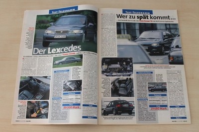 Auto Bild 27/1996 Honda Legend 3.5 V6 mit 205PS im TEST auf einer Seite