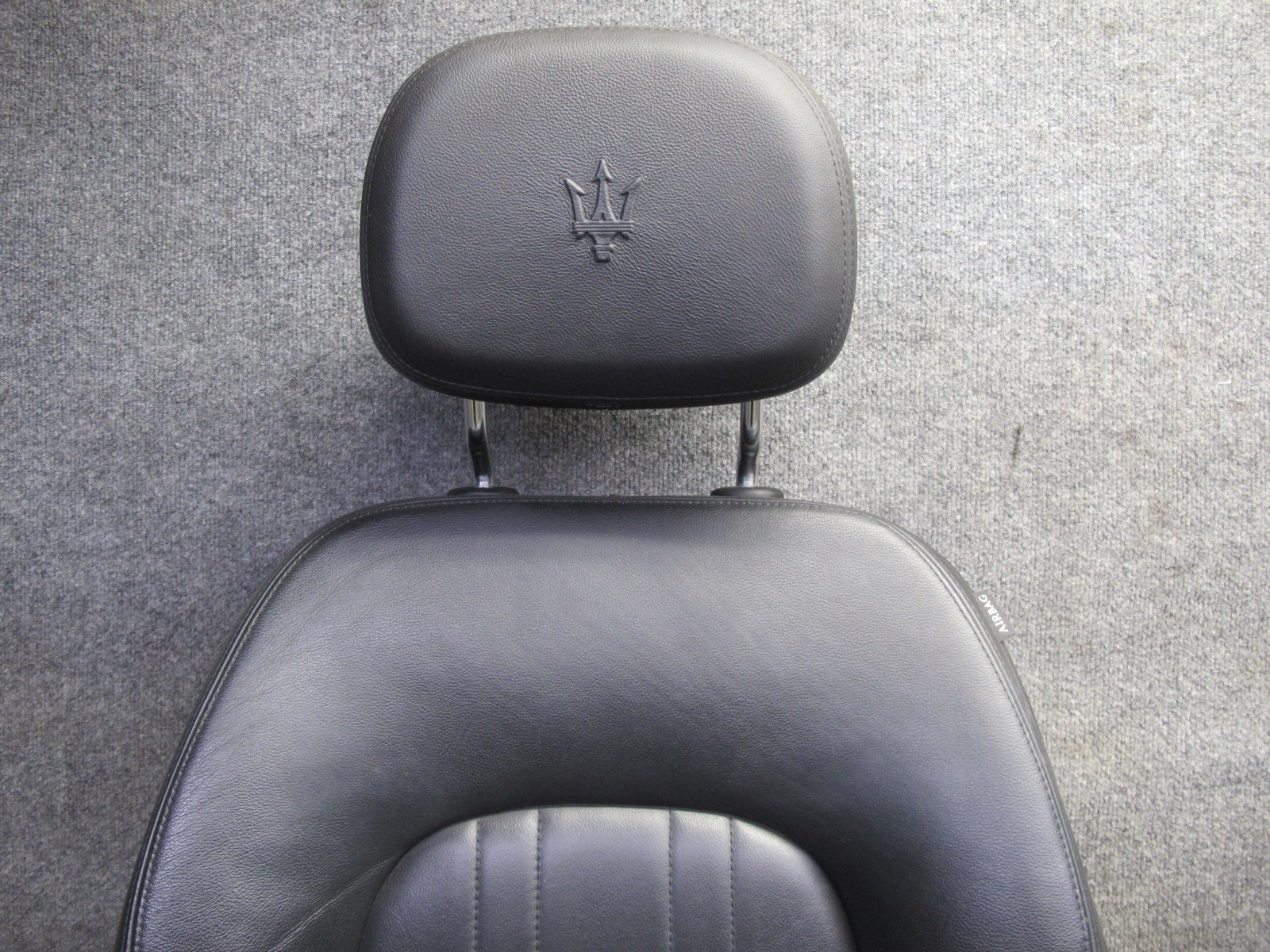 2014-2017 MASERATI GHIBLI M157 SQ4 FRONT & REAR SEAT SET LEATHER BLACK