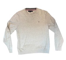 Tommy Hilfiger Jumper , Light Grey, Youth Large Long Sleeve