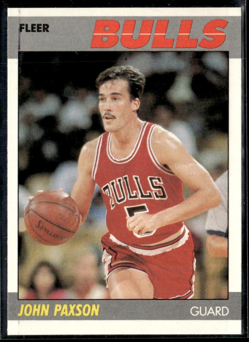 1987-88 Fleer John Paxson Rookie HS