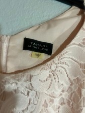 dress for women size 12, color light pink by TAHARI