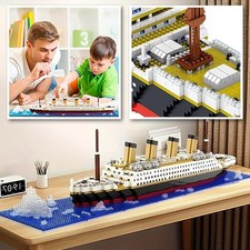 Titanic Bausteine 1860 tlg. für Kinder ab 8 ...