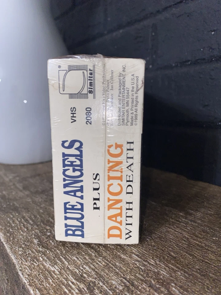 Dancing With Death VHS Sealed, 1989 Rare OOP HTF New Sealed Blue Angels Crazy - Image 4 of 4