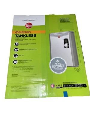 #ad Rheem Performance 18 kW 3.51 GPM 240 Volt Self Modulating Electric Water Heater $299.99