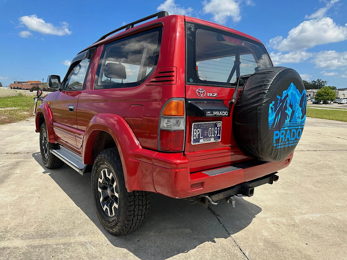 1996 Toyota Land Cruiser Prado - left rear profile