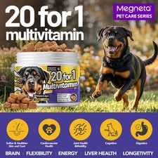Dog Multivitamin Soft Chews 90 Ct Chicken Flavor Immune Digestive Joint Health S