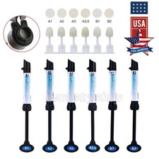 Dentex Dental Universal Composite Resin Light Cure A1 A2 A3 A3.5 B1 Syringe
