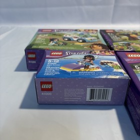 Lego Friends Collection - Lego 41086, 41000, 41363, and 41098 Brand New Sealed