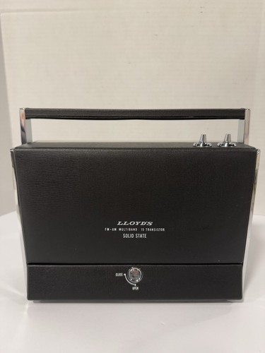 Vintage Loyds Solid State Radio 8N55 AM/FM Multiband 1969 tragbar NEU RAR - Bild 5 von 22