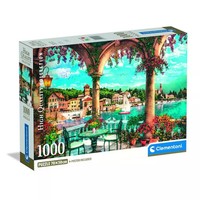 CLE Puzzle 1000 Compact Balconyviewoflakecom.39930 Clementoni