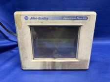 Allen Bradley Panelview Plus 600 Terminal HMI 2711P-T6M20A - Powers On - Read