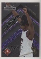 2021-22 Wild Card Alumination Chase Holo-Lux Purple Lazers 4/7 Ayo Dosunmu 0q3